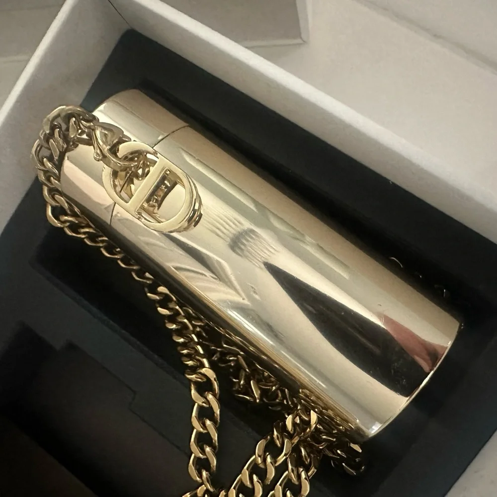 Dior gold Designer Clutch with Chain - Picture 2 of 10